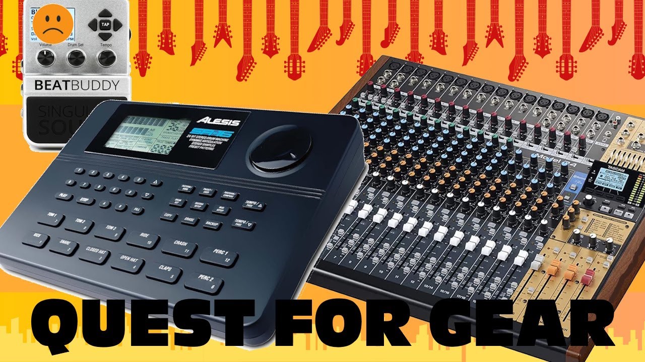 Alesis SR-16 + Tascam Model 24 – Unboxing, Setup & First Demo (Why