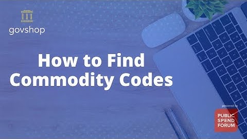 How to Lookup NAICS codes, Product Service Codes and NIGP Codes with GovShop