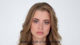 ADRIA Color 3 tone Brown