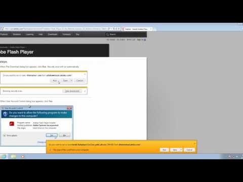 How to install Adobe Flash Player 11