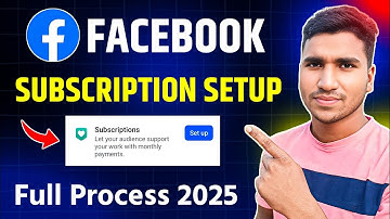 Facebook Subscription Setup | Facebook Subscription Setup Kaise Kare | Facebook Subscriptions