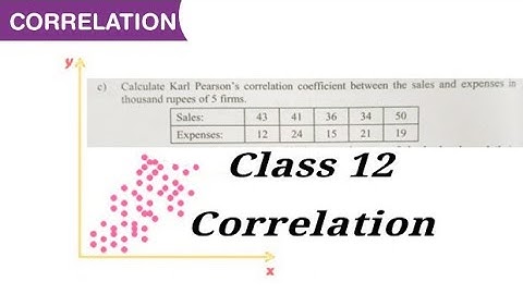 2.c) Calculate Karl Pearson