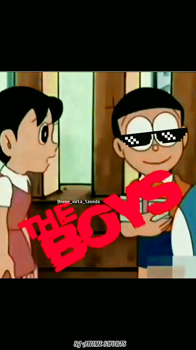 The boys trend ft Nobita #shorts