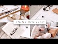 NIGHT ROUTINE | Organisation & relaxing cozy night routine - 5AM Wake Up