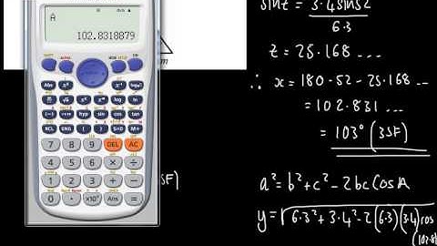 C2 Sine and Cosine Rule - 4 - Double applications   trig AS Mathematics   OCR AQA