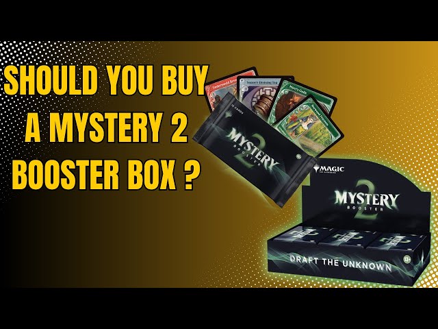 mystery booster box worth it Should you Buy a 2 box? #mtgmystery2 #mtg #magicthegathering #mystery and artwork from across the history of the game Mystery Booster 2 Booster Pack