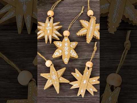 DIY TP Roll Snowflakes