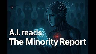 A.I. Reads "The Minority Report" by Philip K. Dick.