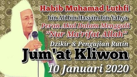 Pengajian Habib Lutfi Rutinan Jum