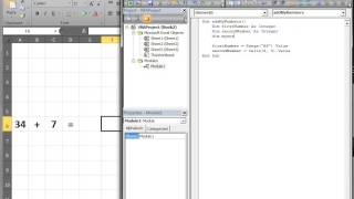 VBA Excel - Intro to Reading From Worksheet and Writing to Worksheet