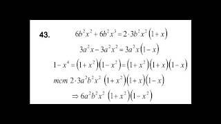 Solucion al ejercicio 117 43 del algebra de Baldor
