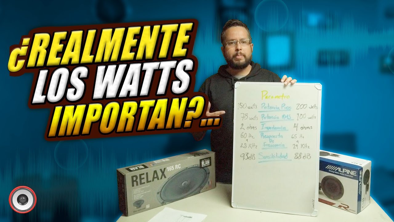 Los Watts En Tus Bocinas NO Importan Tanto Te Decimos Por Qu 