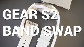 Samsung Gear S2 band swapping