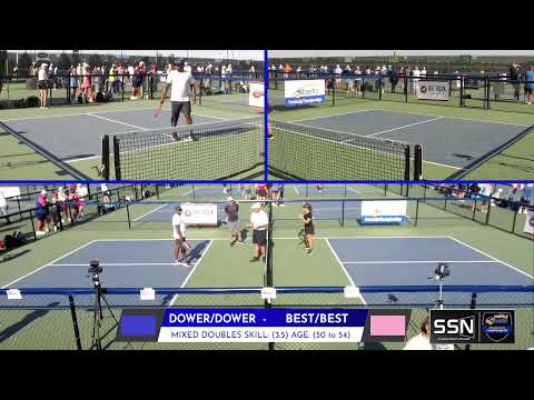 2024 Pickleball Alberta Provincials - Mixed Doubles Skill: (3.5) AGE: (50 to 54)