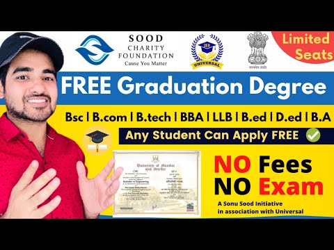 Free Graduation Degree Courses | Rs.0 Fees | Any Student Can Apply | Free Courses | Tricky Man