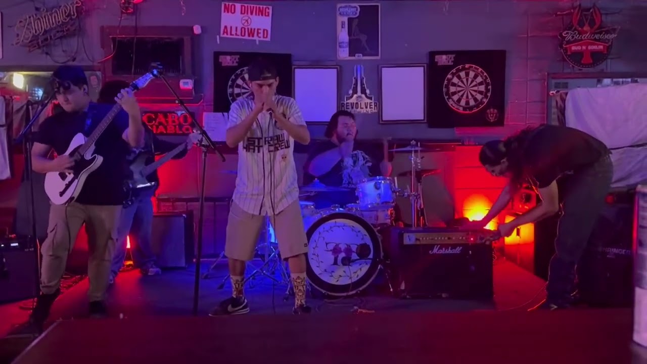 Fallen Fears at Black Monk Tavern 11/08/25 performing Schizophrenia 