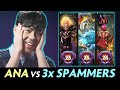 They picked BEST heroes vs ANA — 2x TI champ vs 3x SPAMMERS