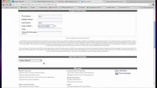 Demo-Conducting a Background Check