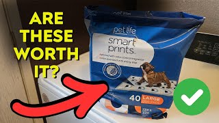 Pet Life Unlimited Smart Prints Extra Large Puppy Pads - Odor Controlling Dog Pee Pads