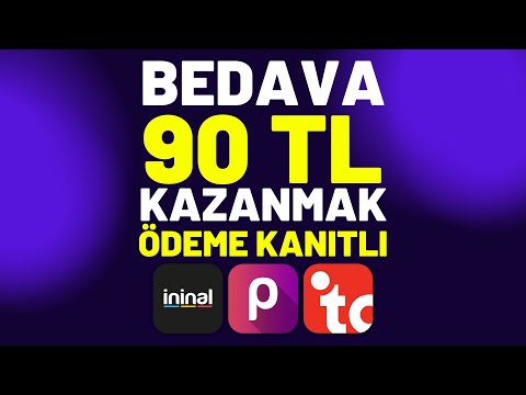 BEDAVA 90 TL KAZANMAK 💰 Ödeme Kanıtlı 💰 İnternetten Para Kazanmak 2022