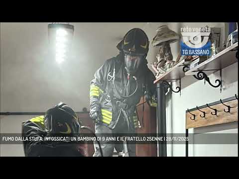 FUMO DALLA STUFA: INTOSSICATI UN BAMBINO DI 9 ANNI E IL FRATELLO 25ENNE | 28/11/2025