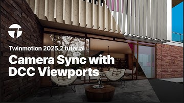Camera Synchronization With DCC Viewports | Twinmotion 2025.2 Tutorial