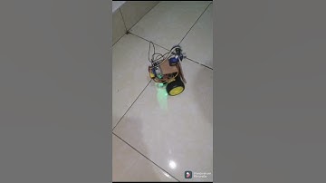 Robot beroda sederhana menggunakan ultrasonic HC-SR04 #robotberoda #sederhana