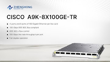 Cisco ASR 9000 Series A9K-8X100GE-TR Display (On sales)