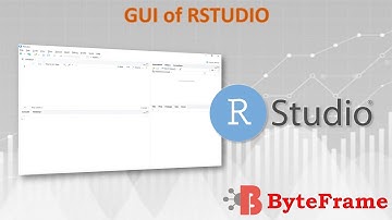 Basic understanding of the User Interface of RStudio?