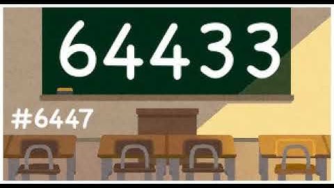 Count up 6401st to 6500th prime numbers! 1st channel.