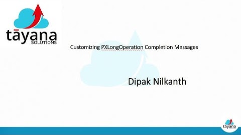 Customizing PXLong Operation Completion Messages for Improved User Experience in Acumatica Cloud ERP