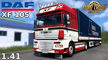 (ETS2 1.41) DAF XF 105 + Open Pipe Sound | Euro Truck Simulator 2 Mods
