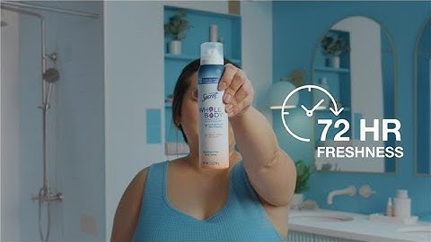 Middle Seat Approved Freshness ✈️ 🌎 | Secret Whole Body Spray