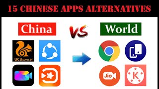 Safe Alternatives of Chinese Apps #Tech Creation