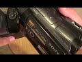 Zach's Sony Handycam DCR SR220 Review And Test