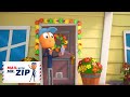Giving Thanks &amp; Relaxing Together 💛  Mail With Mr. Zip | Moonbug Kids - Healthy Habits for Kids