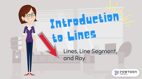 Introduction to Lines (Lines, Line Segment, and Ray)