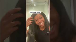 Installing a Wig For The First Time #comedy #authenticvlog #musicindustry #funny #aaliyah #singer