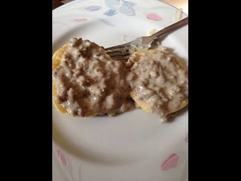 biscuits and sausage gravy *Food Friday 2*