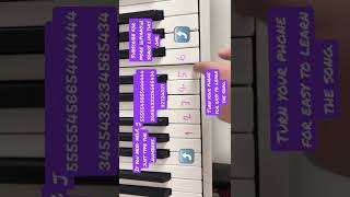 Learn Jovano Jovanke on a 🎹piano🎹 #shorts