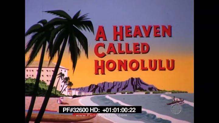 HONOLULU HAWAII 1969 TRAVELOGUE WITH JACK DOUGLAS 32600 HD - DayDayNews