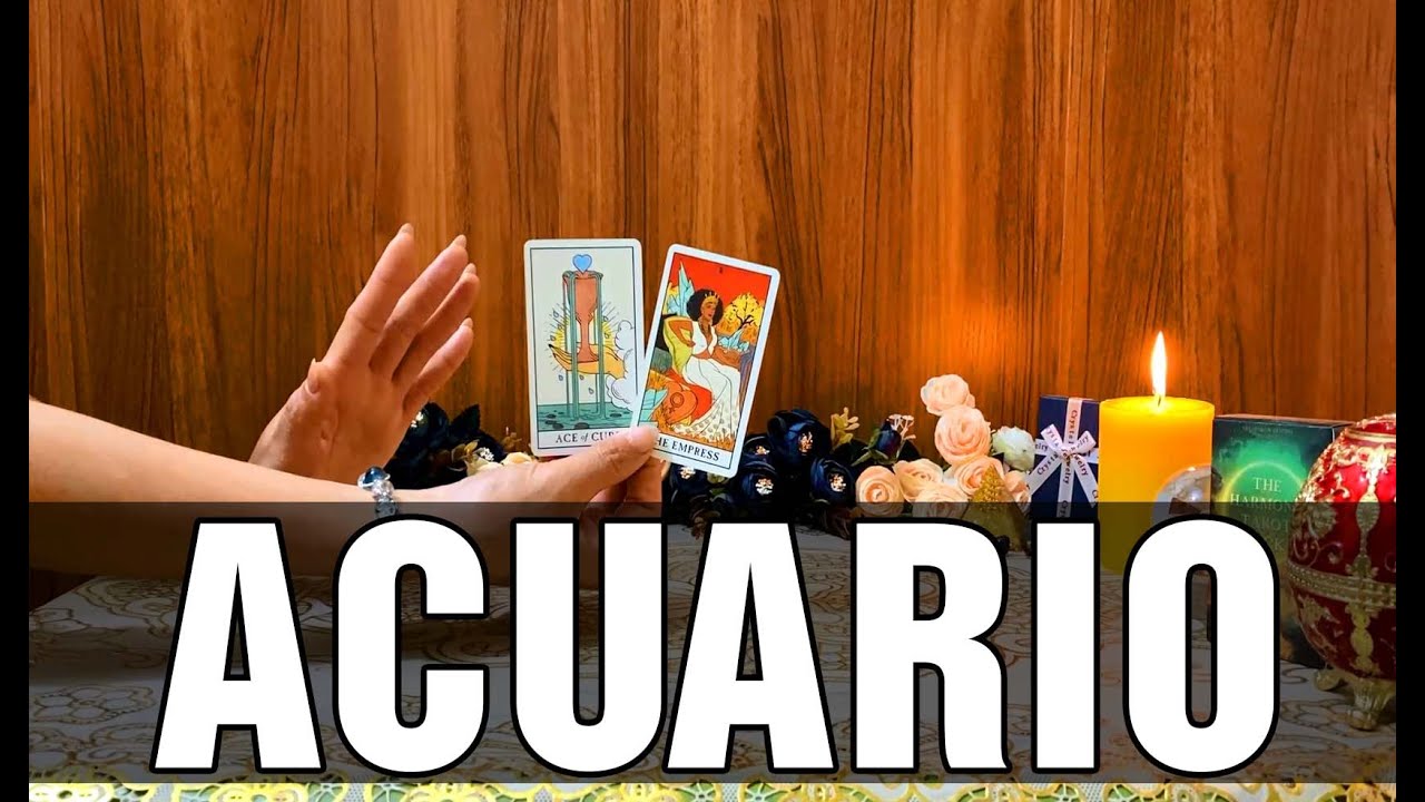 ACUARIO DÍA DECISIVO!SE ABREN LOS CAMINOS Y EL UNIVERSO UNE TU BÚSQUEDA ...