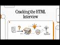 HTML Interview Questions &amp; Answers | 14 Must-Know Concepts for Beginners &amp; Developers 🚀