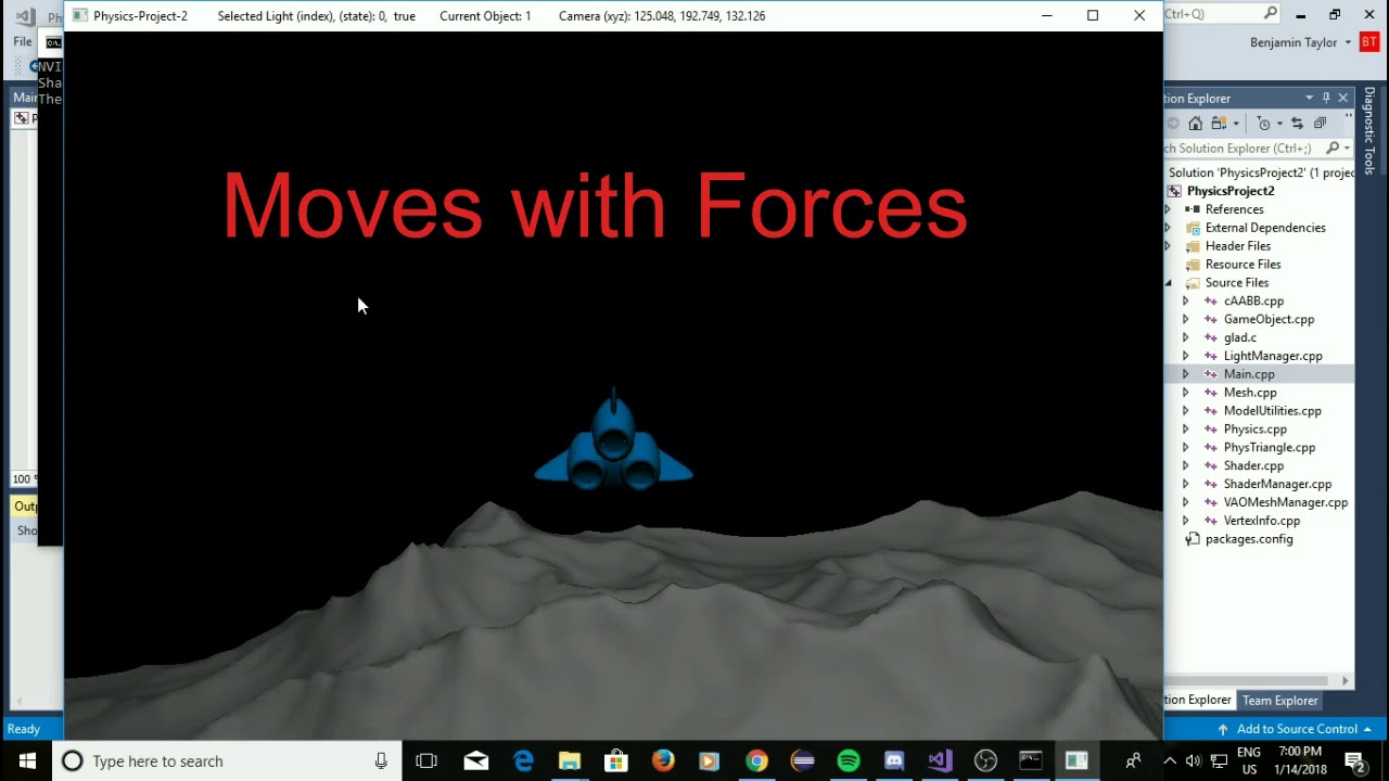 Physics Project 2 Demonstration - YouTube