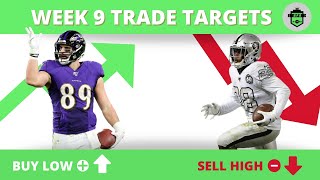 Fantasy Football Week 9 - Waiver Wire and Trade Targets