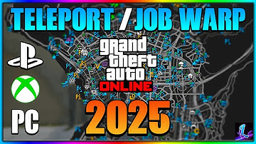 How to TELEPORT / JOB WARP in GTA Online! (UPDATED 2025)