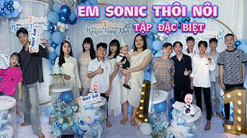 Em Sonic Thôi Nôi Tròn 1 Tuổi