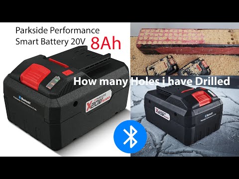 Parkside Performance Smart Battery PAPS 208 A1 20V 8Ah TESTING 