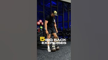 TOP 5 BIG BACK KETTLEBELL EXERCISES 🔥 #kettlebell #backworkout #backexercise #kettlebellworkout