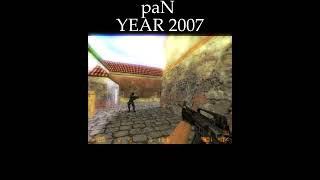 paN CS HISTORY YEAR 2007 #counterstrike #counterstrikeshorts  #cs1_6